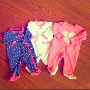 Baby Girls Onesies NB